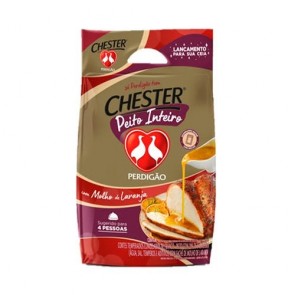 Chester Peito Inteiro Temperado com Molho de Laranja APROX. 1,2 KG