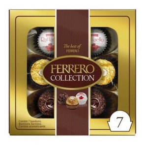 Bombom Ferrero Collection Caixa c/ 7 uni. 77g