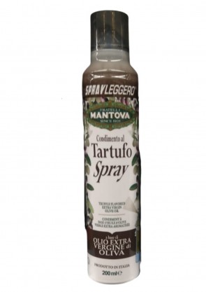 Azeite Extra Virgem Italiano Trufas Negras Mantova Spray Leggero 200ml