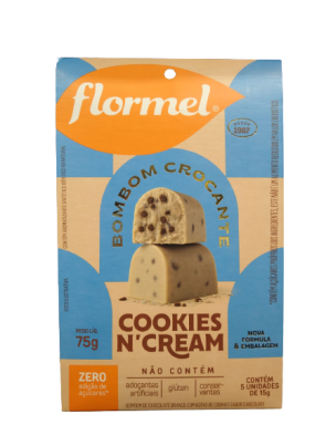 Bombom Flormel Cookies Zero 75gr
