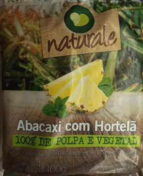 Polpa Abacaxi/Hortelã Naturale 400g