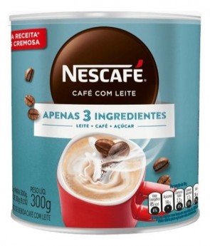 Café Nescafé C/Leite 300g