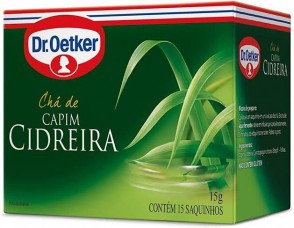 Chá Dr.Oetker Capim Cidreira 15SH