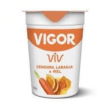 Iogurte Vigor Viv Cenoura Laranja e Mel 150g 