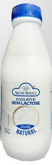 Iogurte Sans Souci Natural Zero Lactose 750g 