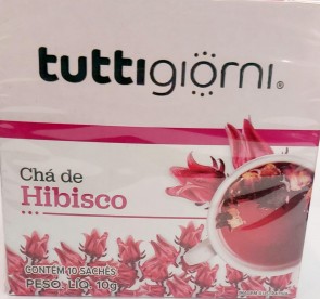Chá Hibisco Tuttigiorni 10 sachês 