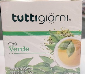 Chá verde Tuttigiorni 10 sachês 