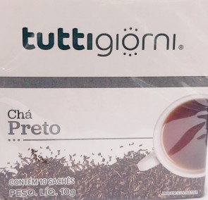 Chá preto Tuttigiorni 10 sachês 