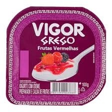 Iogurte Grego Vigor Sabor Frutas Vermelhas 100g