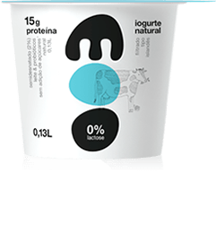 Iogurte natural 0% Lactose Moo 130g