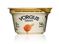 Iogurte Yorgus Grego Desnatado com Mel 130g