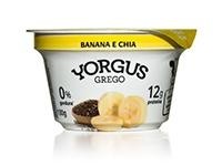 Iogurte Yorgus Grego Banana e Chia 130g