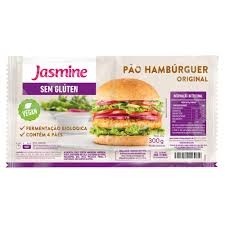 Pão Hambúrguer Original Vegan s/Glúten Jasmine 300g  