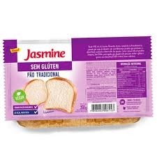 Pão Tradicional Vegan s/Glúten Jasmine 350g  