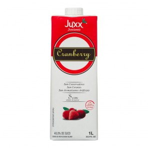 Bebida Cranberry C/ Morango Zero Açucar Juxx 1L