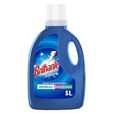 Lava Roupas detergente líquido Brilhante 5L