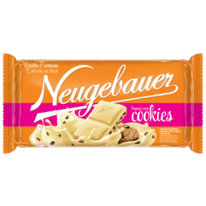 Chocolate Branco em Barra Cookies Neugebauer 115g