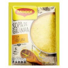 Sopa Maggi Galinha Com Fidelini Pacote 60g