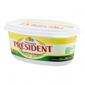 Manteiga Gastromo C/ Sal President 200g (pote)
