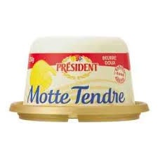 Manteiga Motte Tendre sem Sal President 250g