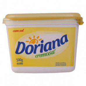 Margarina Cremosa Doriana 500g Com Sal