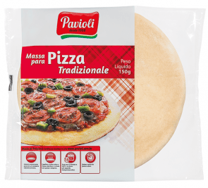 Massa para Pizza Pavioli Trad. 150g