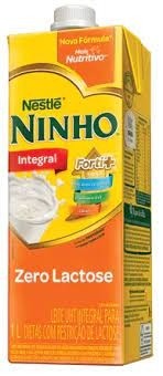 Leite Ninho Forti+ Integral Zero Lactose 1L