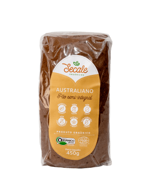 Pão Semi Integral orgânico Australiano Secale 450g 