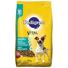 Ração Pedigree Para Cão Adulto de Raça Pequena 10,1kg