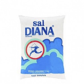Sal Refinado Iodado Diana 1kg
