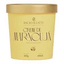 Gelato Bacio di Latte - Creme de Maracujá - 400g