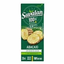 Suco Suvalan 100% suco Abacaxi 200ml - 3 unid.