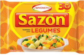 Tempero Sazon Amarelo Legumes 60g